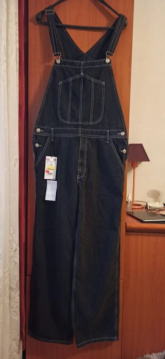 Salopeta denim originala Zara, L noua