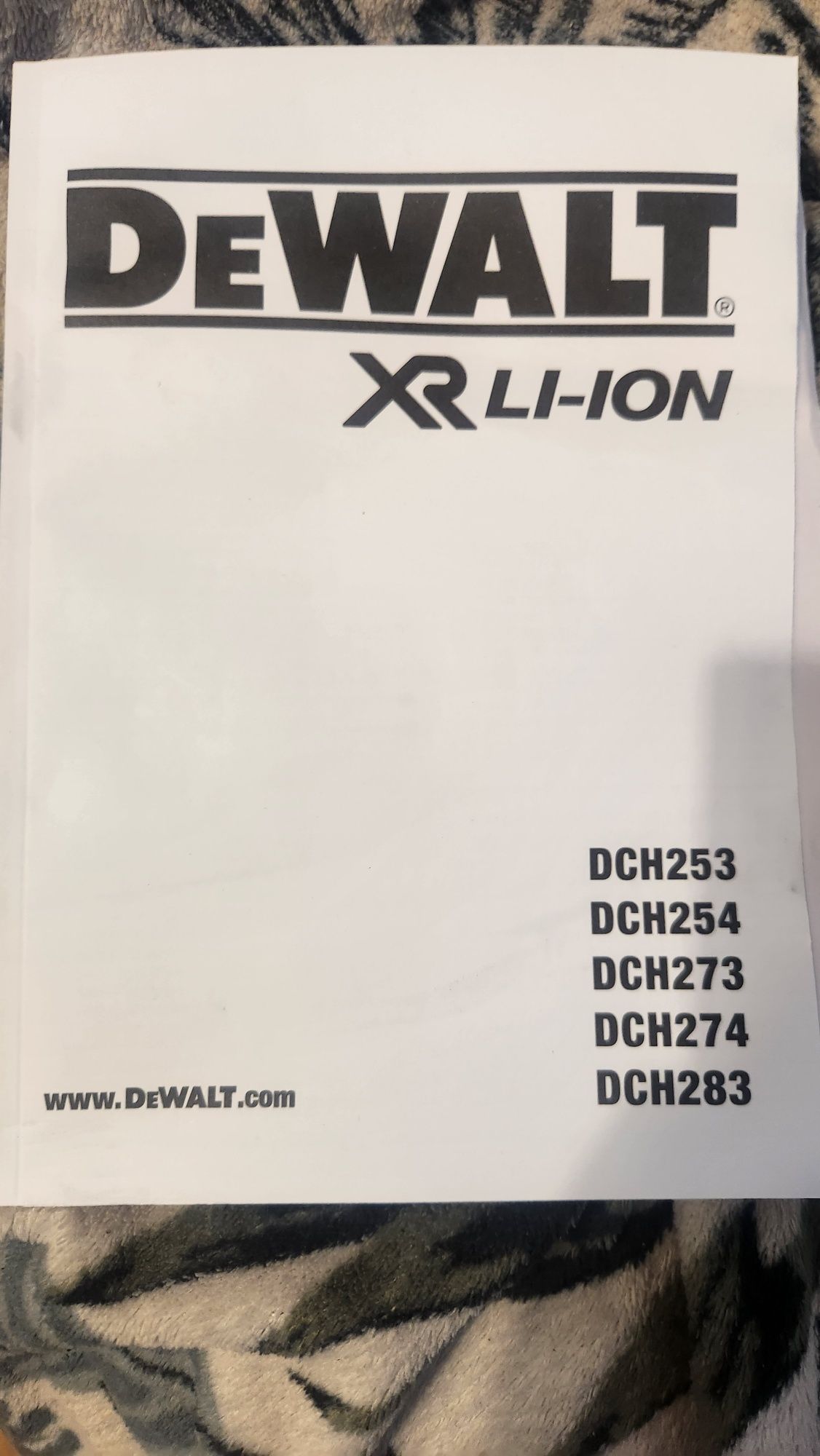 DeWALT DCH253N 18V XR SDS Plus
Nepoopatop