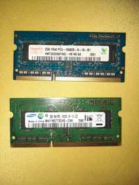 Rami laptop DDR3 - 2 × 2 GB
