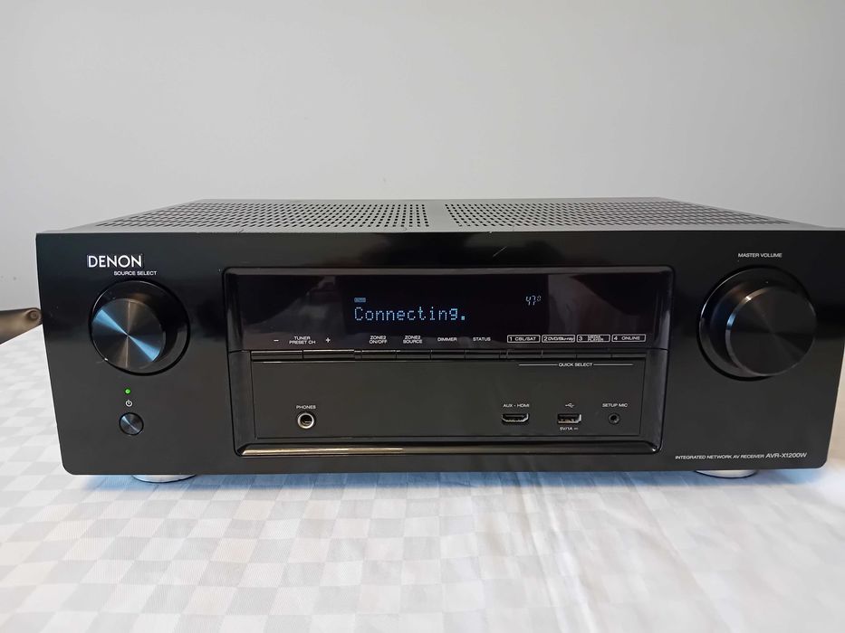 Denon  AVR-X 1200, 7.2 canale, Wi-Fi, Dolby Atmos, Bluetooth.
