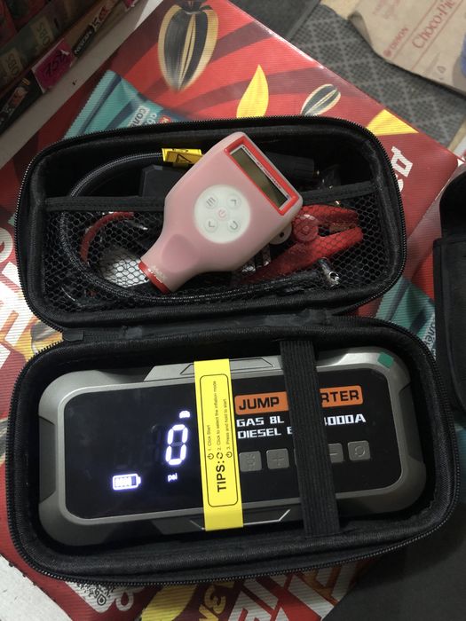 Пусковое устройства прикурить авто аккумулятор