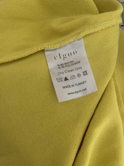 Рокли - червена и жълта и тип Balmain