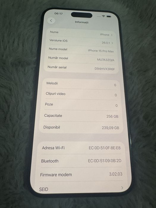 Iphone 15 Pro Max!256GB!