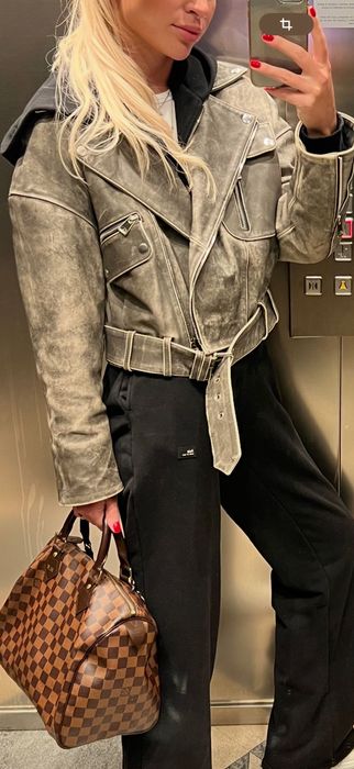 Кожано натурален  яке