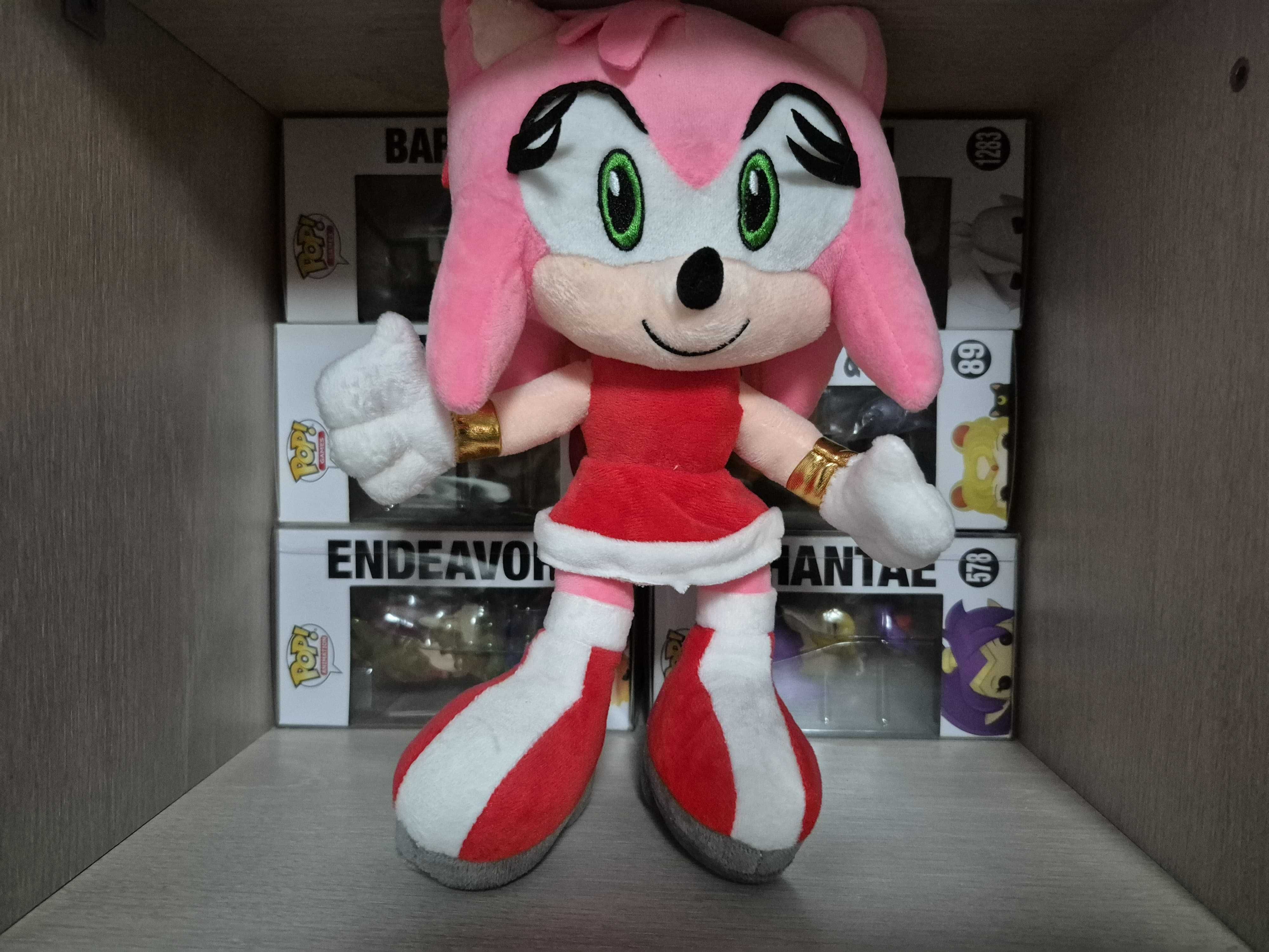Jucarie Plus Joc Sonic the Hedgehog - Amy Rose