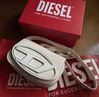 Diesel 1DR Iconic Shoulder Bag - White