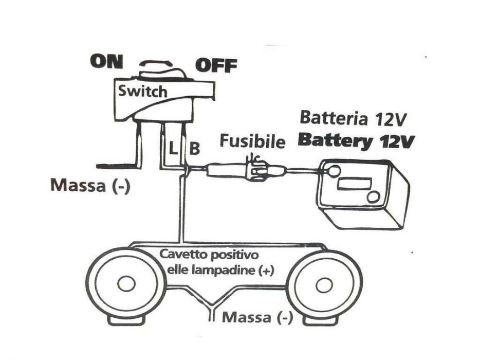 К-кт халогени светлини 12V за джип, ролбар, бус, АТВ