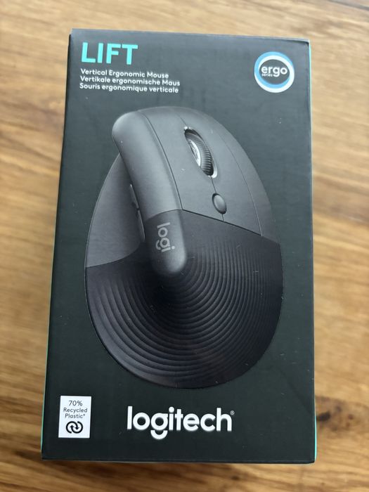 Mouse Logitech Lift Vertical Ergonomic, Graphite / Black NOU SIGILAT