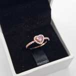 Inel Pandora Inimă (Rose Gold)