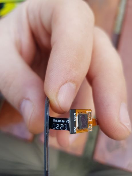 Touchscreen/Digitizer fara display, Xcover4/G390F, folie de sticlă