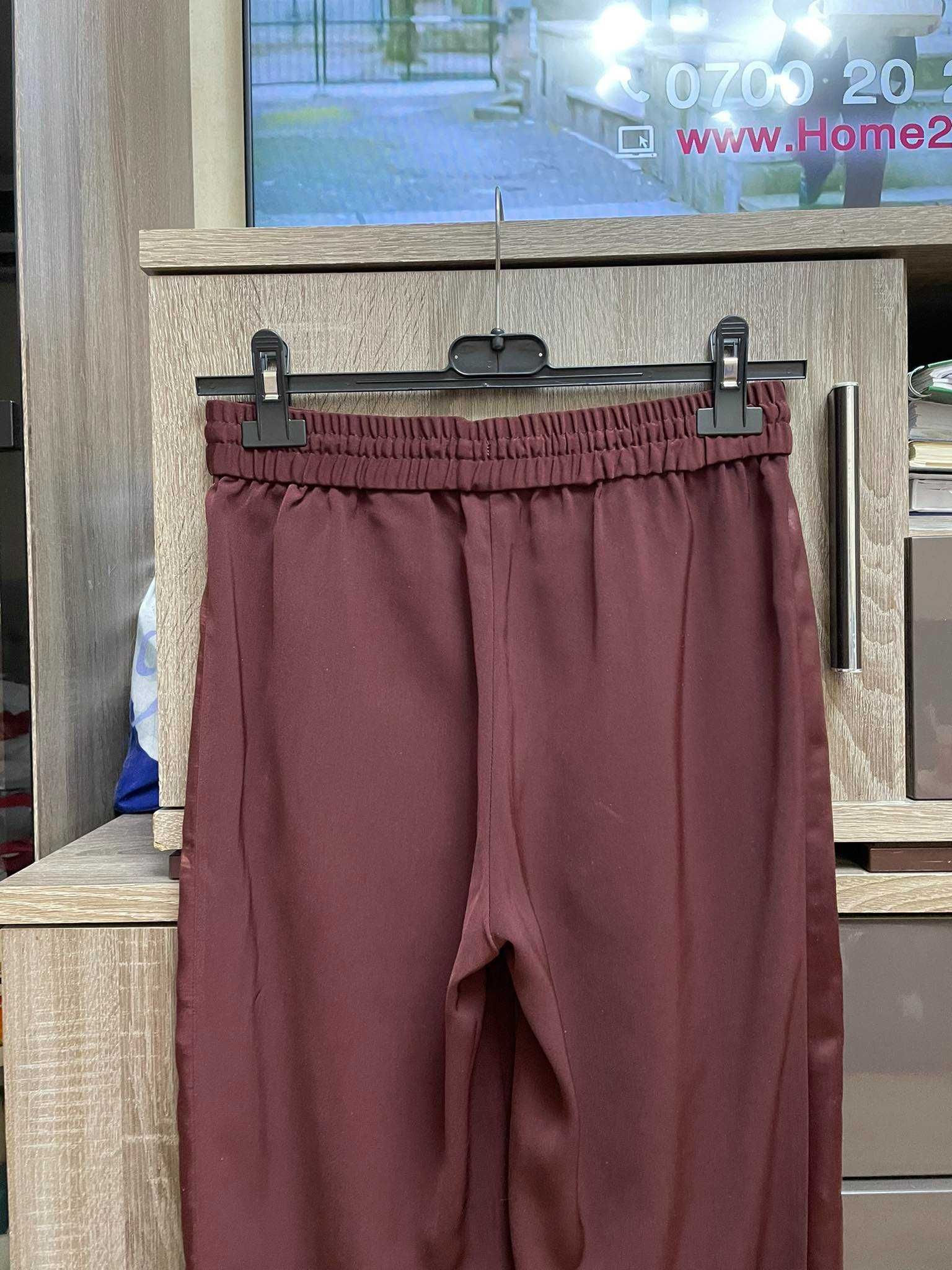 Панталон със сатенен кант отстрани H&M