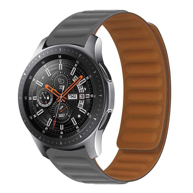 Curea silicon magnetica 20mm Samsung Watch Active 2 Watch 42mm 3 41mm