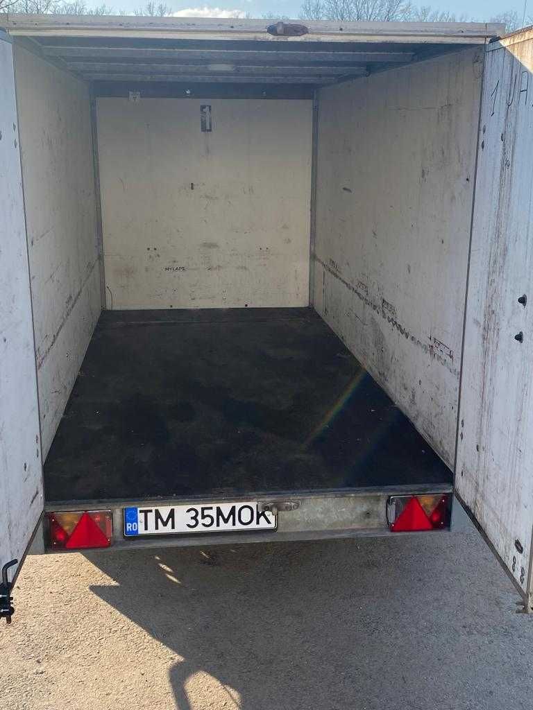 Inchiriez remorca auto 750kg/3m lungime  in Timisoara 125ron/zi