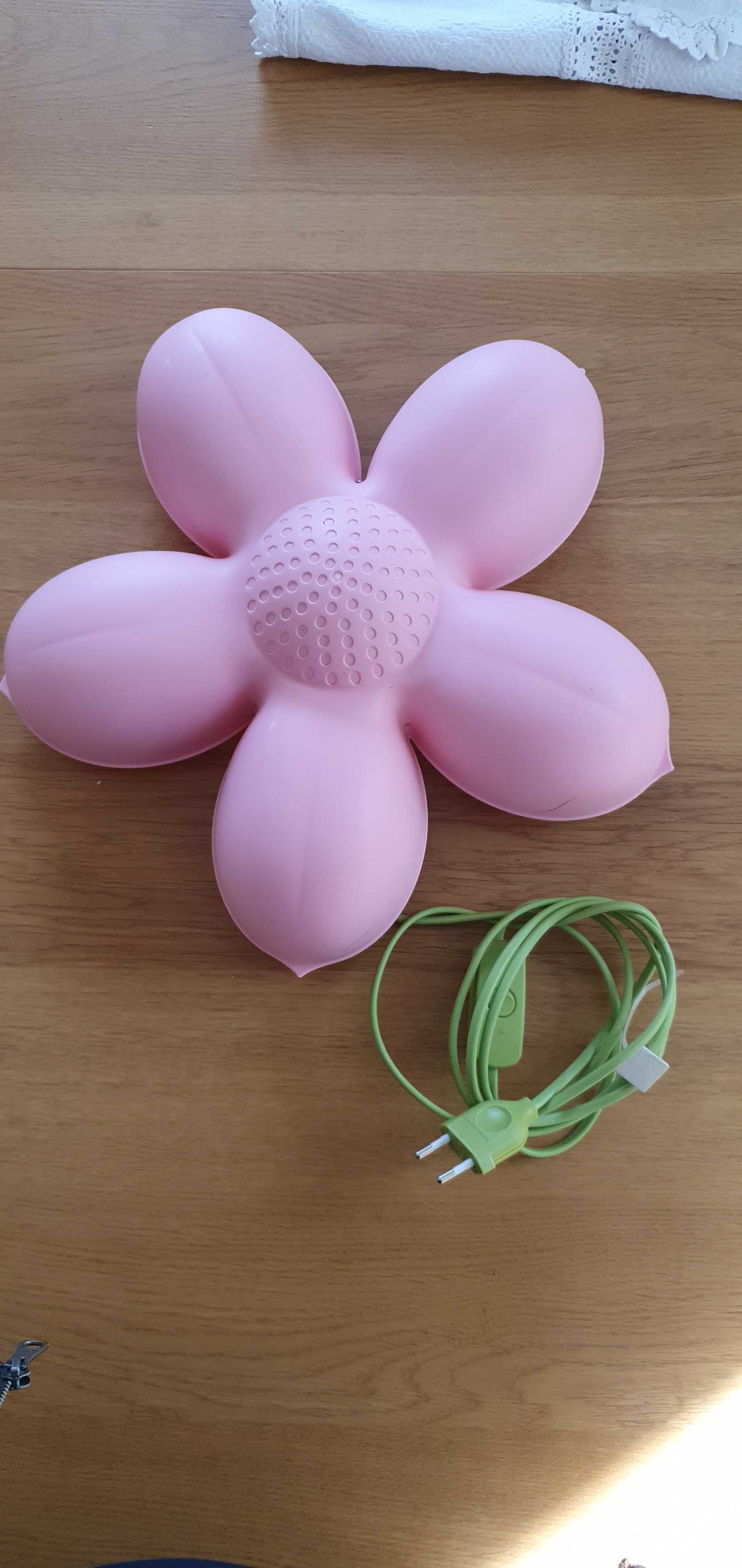 Ikea Smila Blomma Lampă de perete - copii floare roz TYP V0310