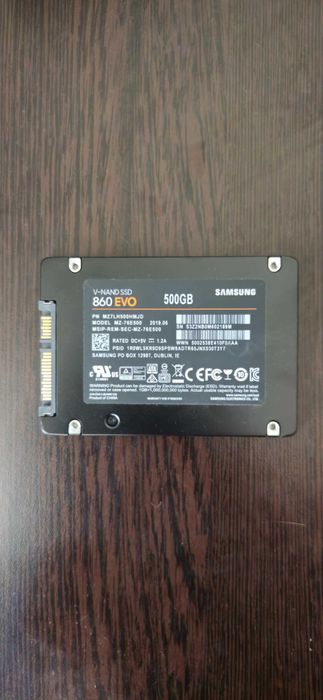 SSD Samsung 500gb v-nand