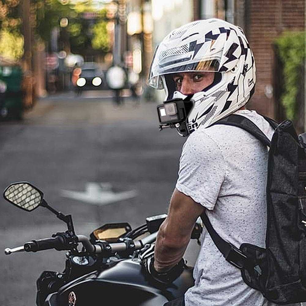 Стойка за каска GoPro екшън камера държач за телефон за каска