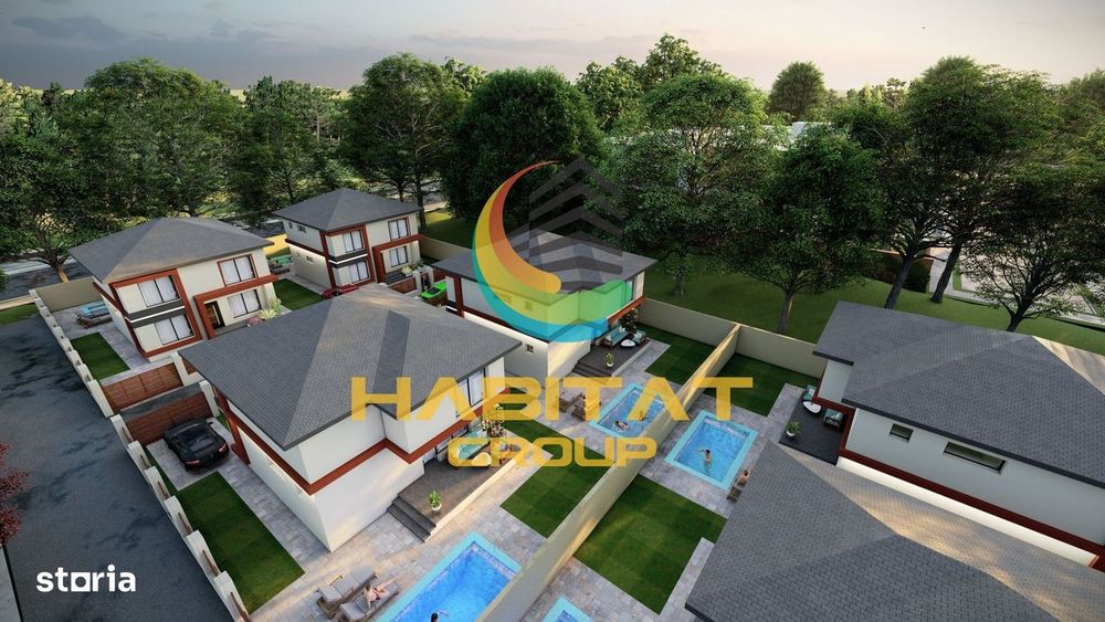 Casa 4 camere cu piscina Berceni la 5 min de B-ul 1 Mai