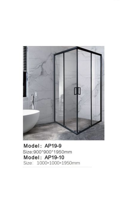 Душевые кабины и ограждения — прямо со склада