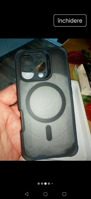 Vând husa silicon iPhone 16 pro