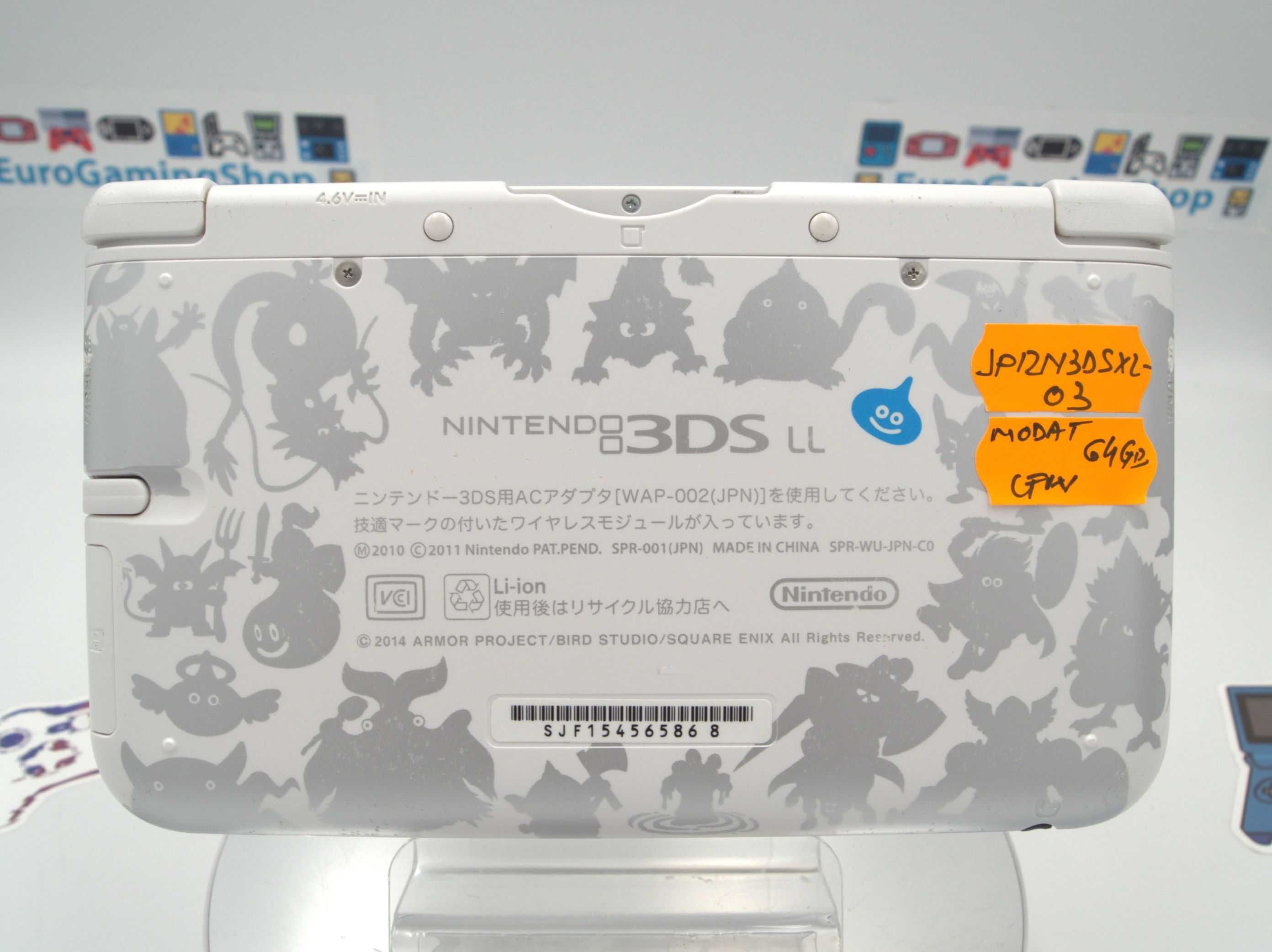 Nintendo 3DS XL Dragon Quest Monsters 2 CFW/64GB/50JOCURI/Japonia