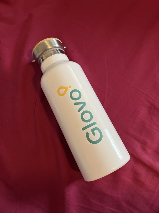 Termos alb din inox 0.6litrii