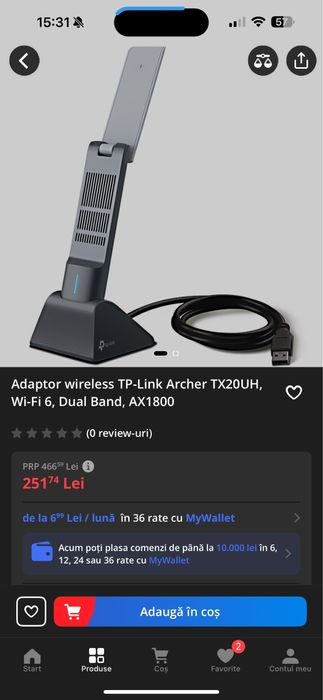 TP-Link Archer TX20UH