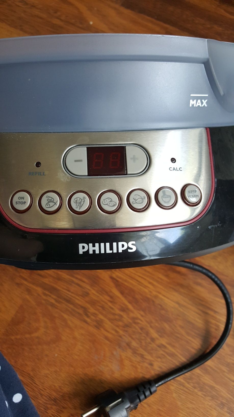 Уред за готвене на пара  PHILIPS HD9140