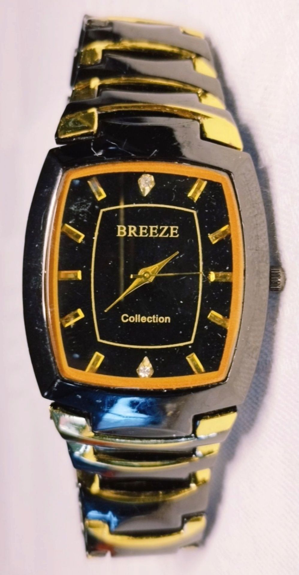 Ceas de damă Breeze Collection, cuarț, carcasă și curea din oțel inox