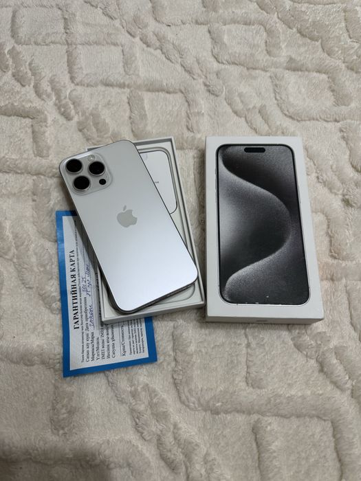 Айфон 15 Про Макс 256 ГБ iPhone 15 Pro Max 88 % АКБ ВСЕ РАБОТАЕТ