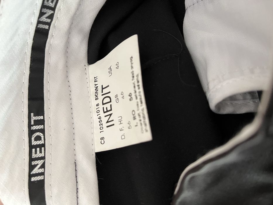 Pantaloni barbati stofa 50% lana marimea 58 purtati o singura data