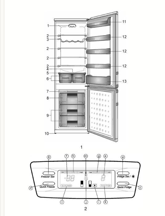 Combina Frigorifica Beko BKEX386