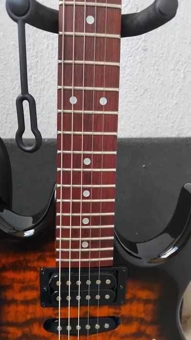 SuperStrat електрическа китара, двойни адаптери,покрива всички стилове