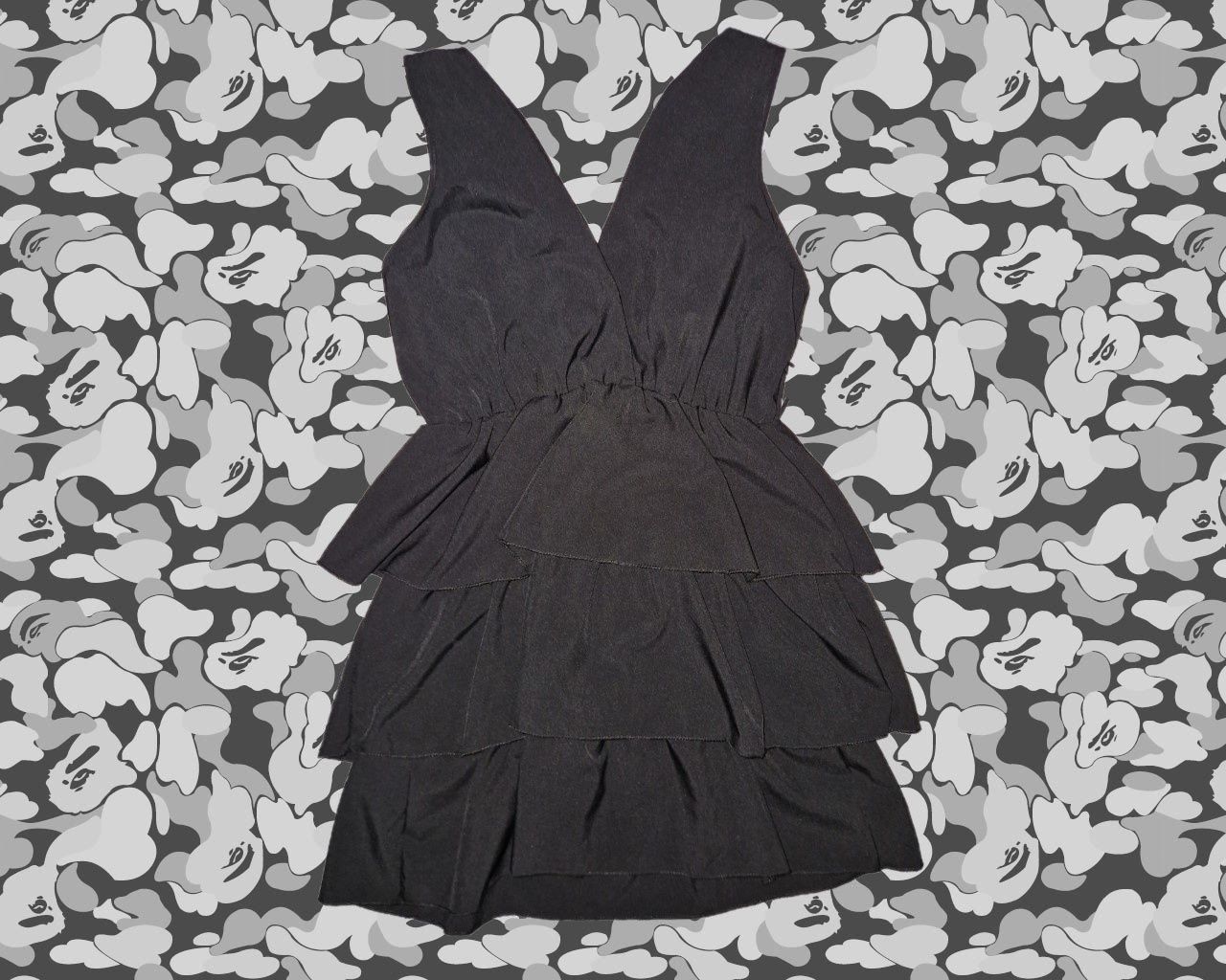 Черна рокля размер С