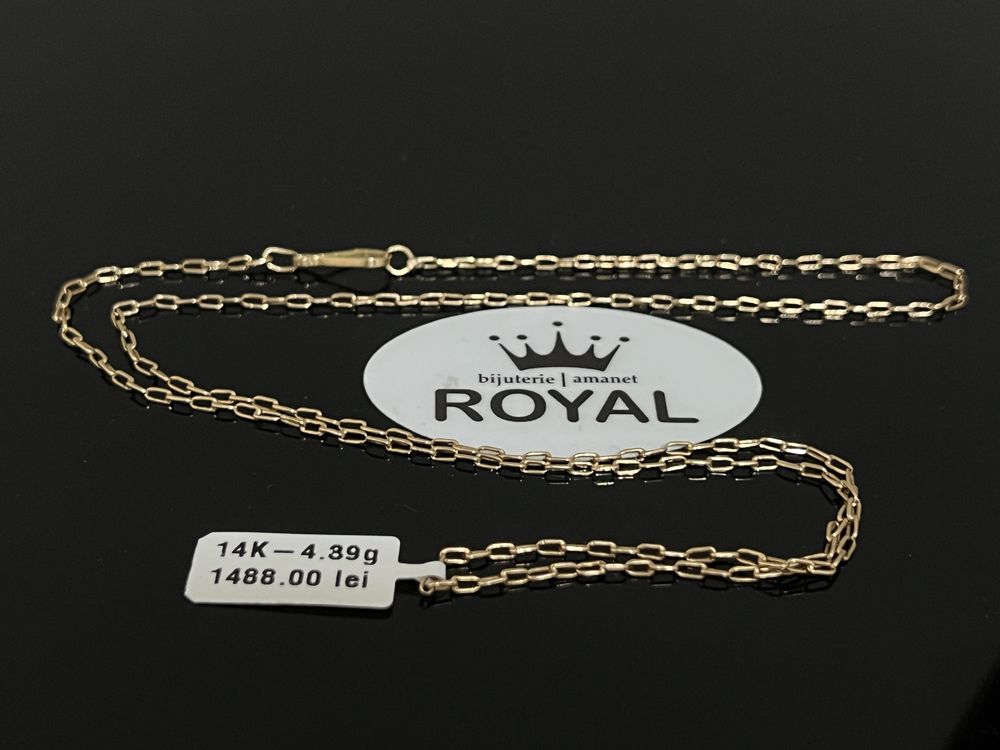 Bijuteria Royal CB : Lant unisex aur 14k 4,39 grame