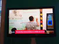 TV plasma Panasonic 150 diagonala cu telrcomanda