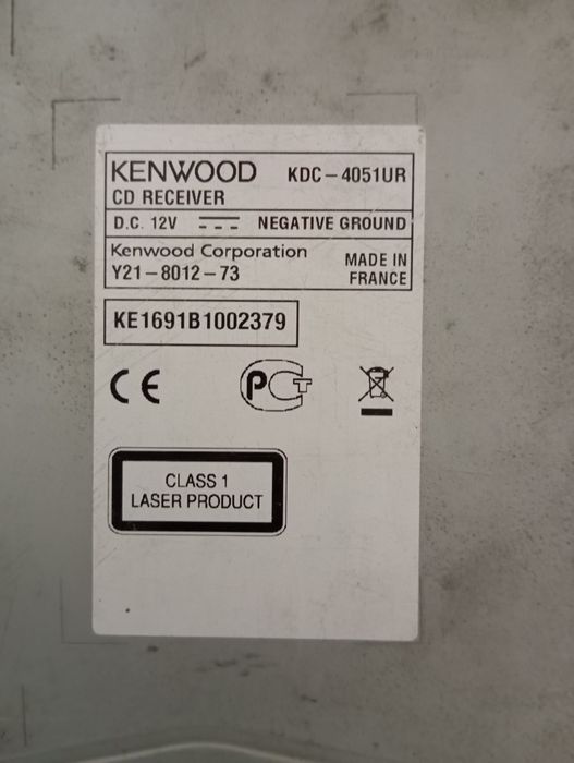 Mp3 player auto Kenwood