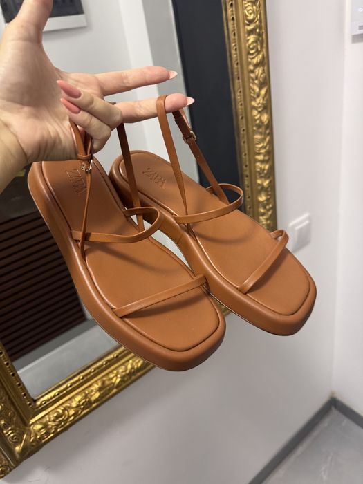 Sandale Zara piele naturala