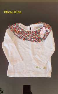 Детска блуза за момиче, размер 80см