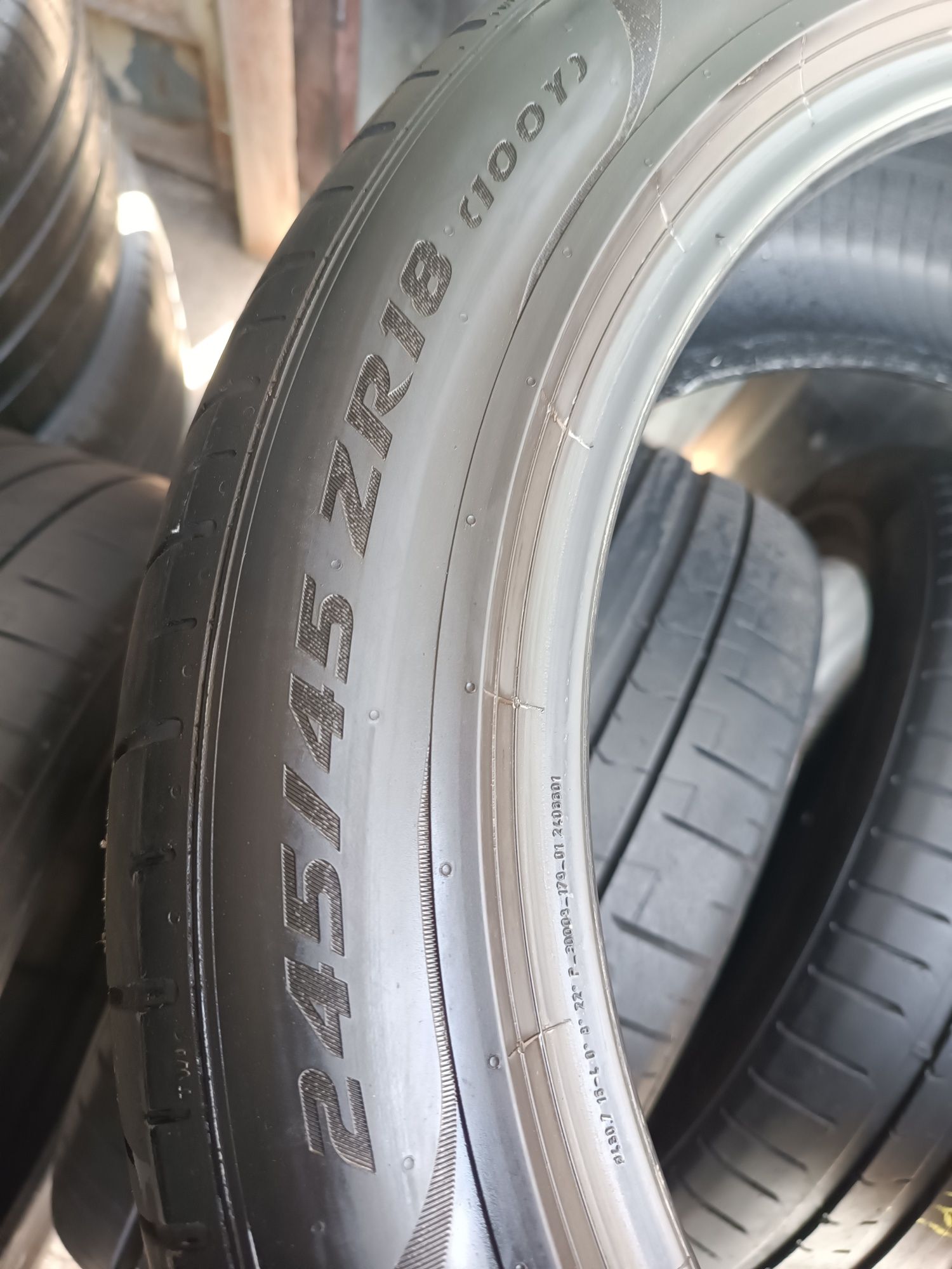 245/45/18 Pirelli Дот 1919