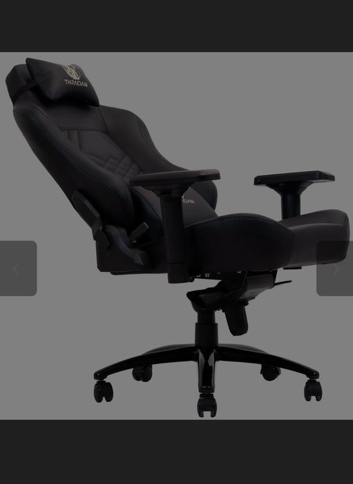 Геймърски стол Thracian Eclipse Elite - Черен
