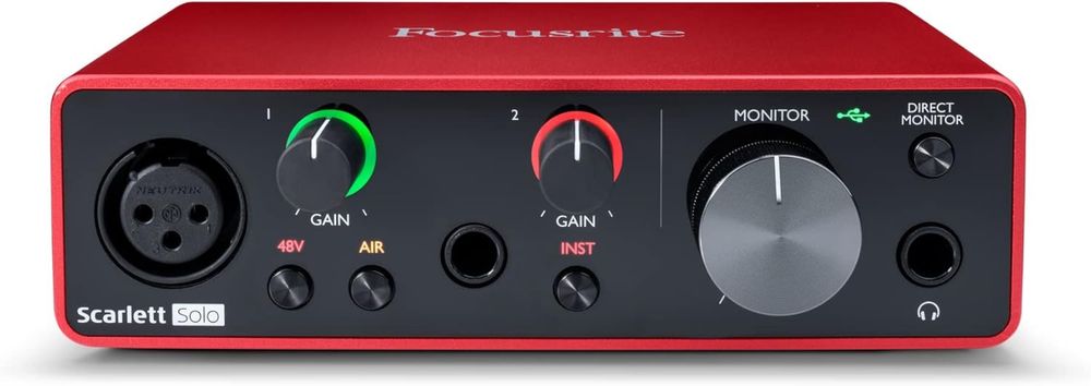 Звуковая карта Focusrite Solo (3rd Gen)