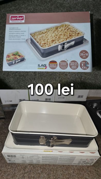 Tăvi și tigăi gătit, zenker, crofton, kruger, rewe