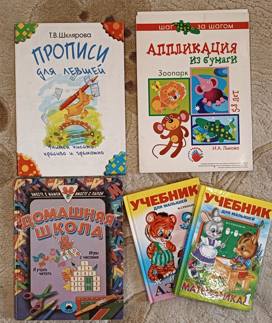 Развивающие книги для детей 2-6 лет