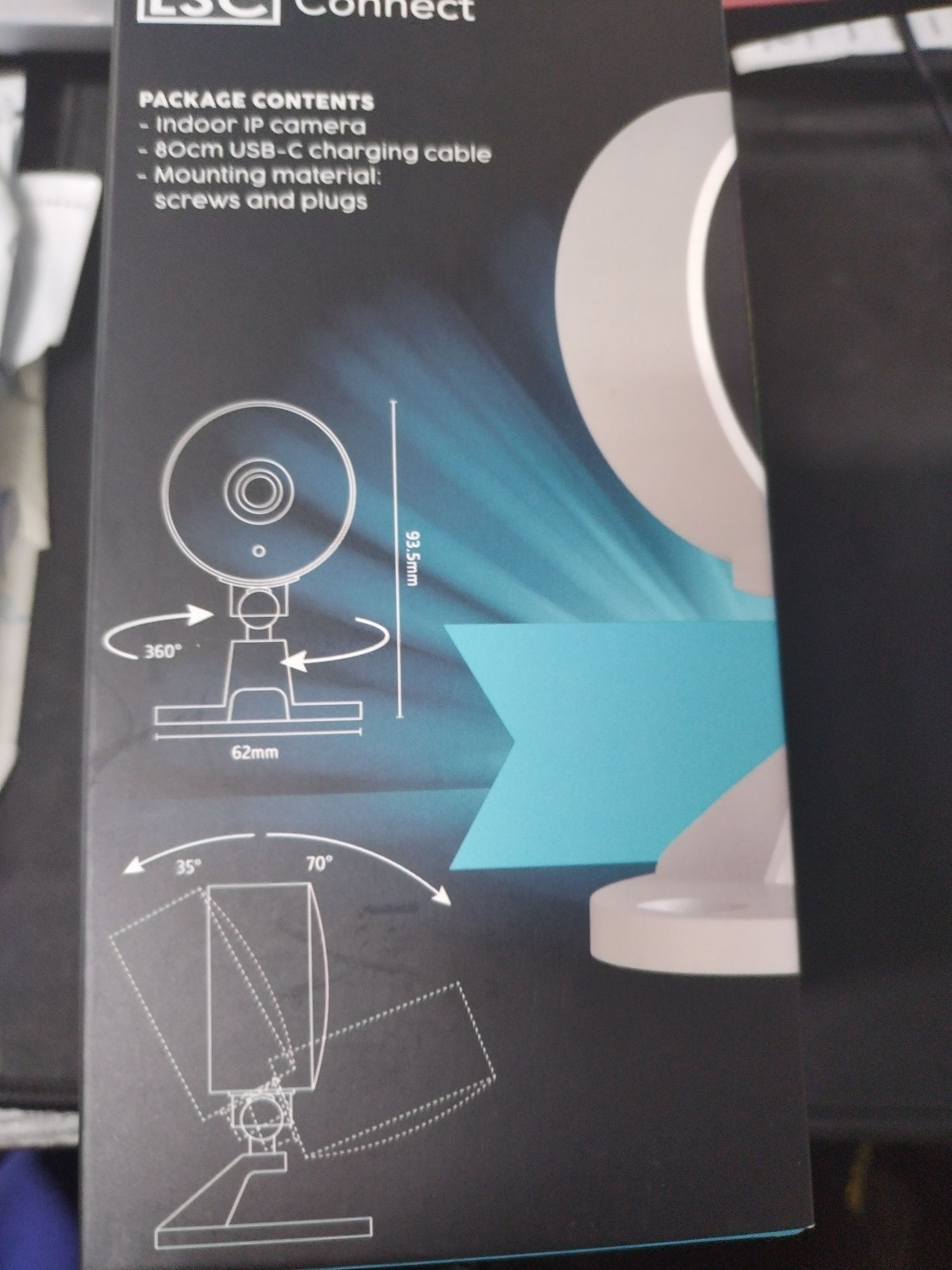 LSC Smart Connect смарт камера, Full HD, USB-C, Wi-Fi, 5 м