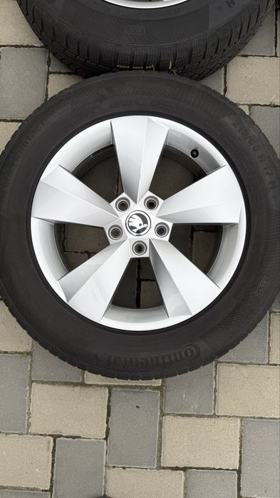 Roti iarna Skoda Kodiaq jante 17 5x112 Tiguan R-line 215 65 17 KaroqQ3