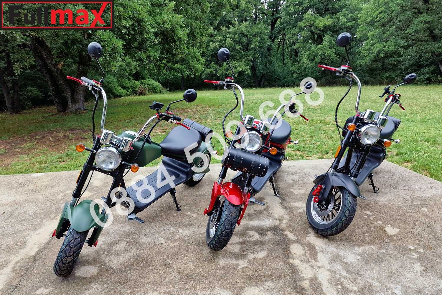 Нов топ модел електрически скутер Американско HARLEY BULLMAX RS5