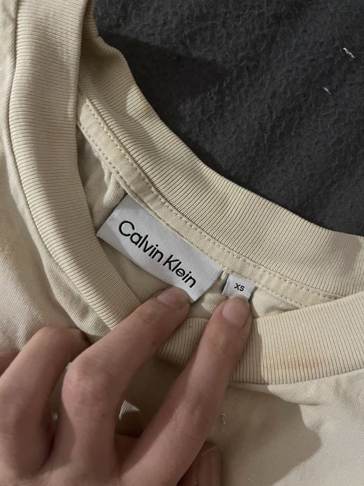 Памучна тениска Calvin klein, размер XS