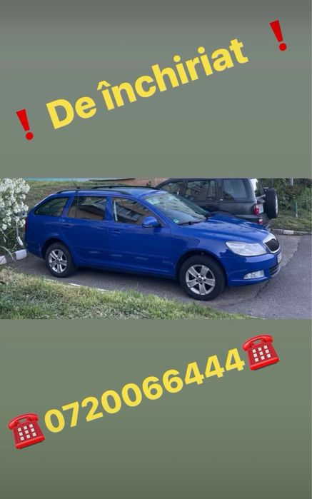De inchiriat Skoda, Volkswagen,Seat,Dacia,Fiat.
