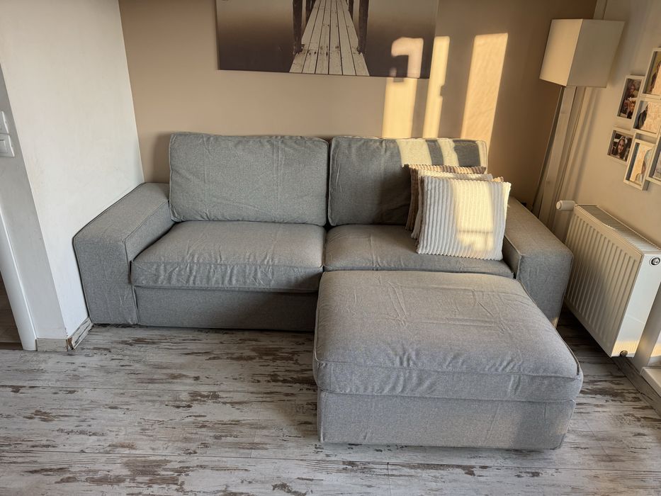 Диван и табуретка KIVIK by IKEA