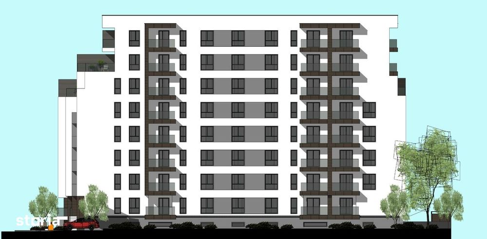 Apartament nou cu 3 camere si terasa generoasa - zona Grand Arena Mall